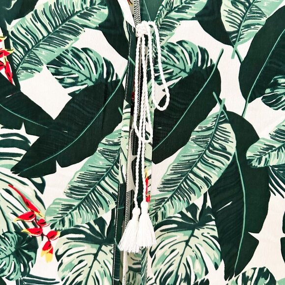 NWT RACHEL ZOE Palm Print Kimono Duster - OS - Picture 4 of 5